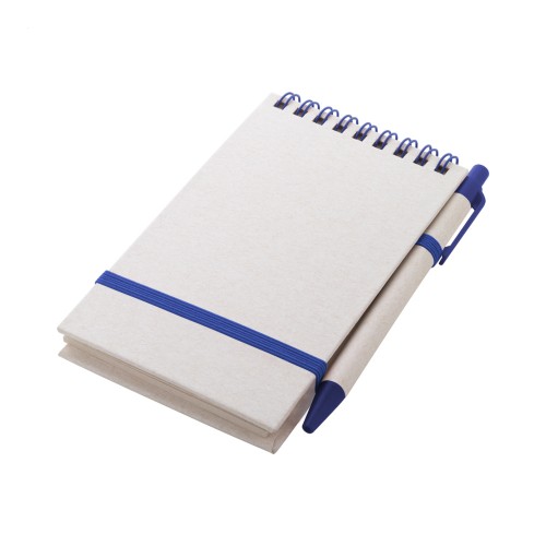 Relact Jot notitieboekje van melkpak, blauw
