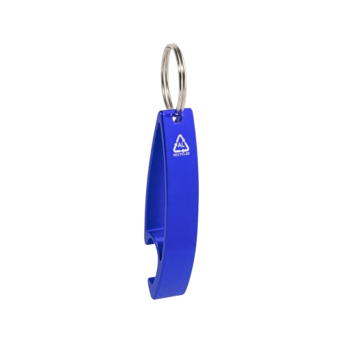 Ellopi sleutelhanger flesopener, blauw