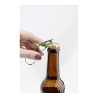 Ellopi sleutelhanger flesopener, groen