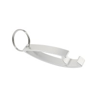 Ellopi sleutelhanger flesopener, zilver
