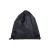 Jock drawstring bag, black
