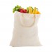 Shorty cotton shopping bag, natural