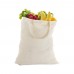 Shorty cotton shopping bag, natural