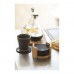 Chiang RPET-onderzetter set, zwart