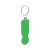 RaluCart trolley coin keyring, green