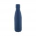 Refill gerecyclede roestvrijstalen fles, donker blauw