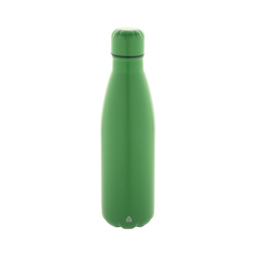 Refill recycled stainless steel bottle, green