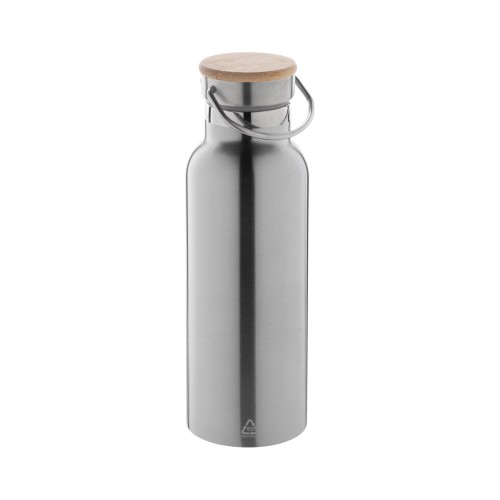 Renaslu geïsoleerde fles, zilver