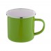 Enavint enamel mug, green