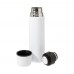 Rebusta vacuum flask, white