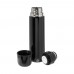 Rebusta vacuum flask, black