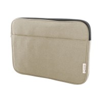 Rebyss Comp laptoptas van gerecycled canvas, beige
