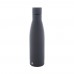 Rubbar recycled stainless steel bottle, grey