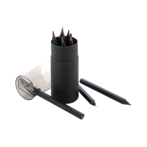 Nellery 12 pencil set, black