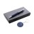 Miroset pen and keyring set, dark blue