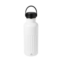 Streaky Go geïsoleerde fles, wit