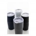 Streaky Tall thermo cup, dark blue