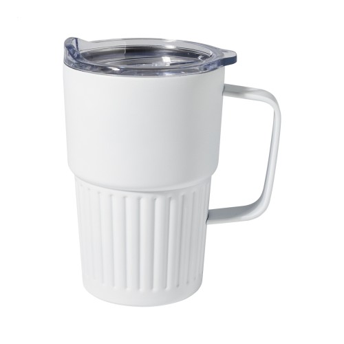 Streaky Grab thermosbeker, wit