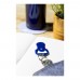 Biropi flesopener sleutelhanger, blauw