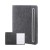 Refelt Meet A5 RPET felt document folder, dark grey