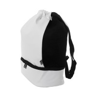 Duodraw RPET drawstring bag, white