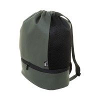 Duodraw RPET drawstring bag, green