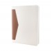 Carbasa A4 recycled canvas document folder, natural