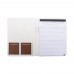Carbasa A4 recycled canvas document folder, natural