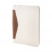 Carbasa Zip recycled canvas document folder, natural