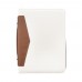 Carbasa Zip recycled canvas document folder, natural