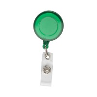Slope badge holder, green