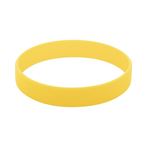 Wristy silicone wristband, yellow
