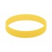 Wristy silicone wristband, yellow