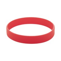 Wristy silicone wristband, red