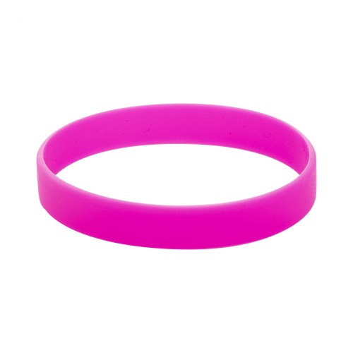 Wristy silicone wristband, pink