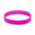 Wristy silicone wristband, pink