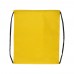 Pully drawstring bag, yellow
