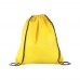 Pully drawstring bag, yellow
