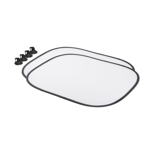 Suboside Sonnenblende mit Sublimationdruck, weiß