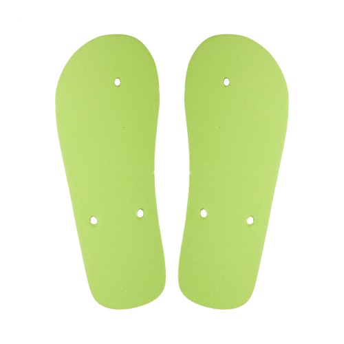 CreaPlaya custom made strand slippers, munt groen