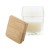 Cubama candle. vanilla, white