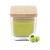 Cubama candle. green apple, green