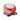 Rush aluminium fietsbel, rood