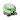 Rush aluminium fietsbel, groen