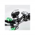 Rush aluminium fietsbel, groen