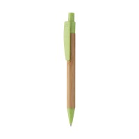 Boothic bamboo ballpoint pen, green