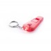 Coach whistle, red