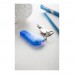 Coach whistle, blue