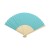 Bapper waaier, licht blauw