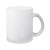 Forsa glass mug, white